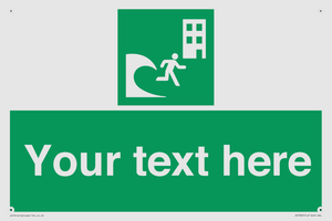 Custom Safe Condition Tsunami evacuation building